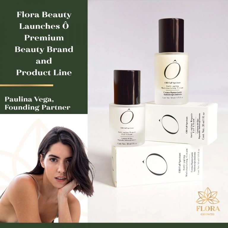 Flora beauty launches o awe premium beauty brand and product line