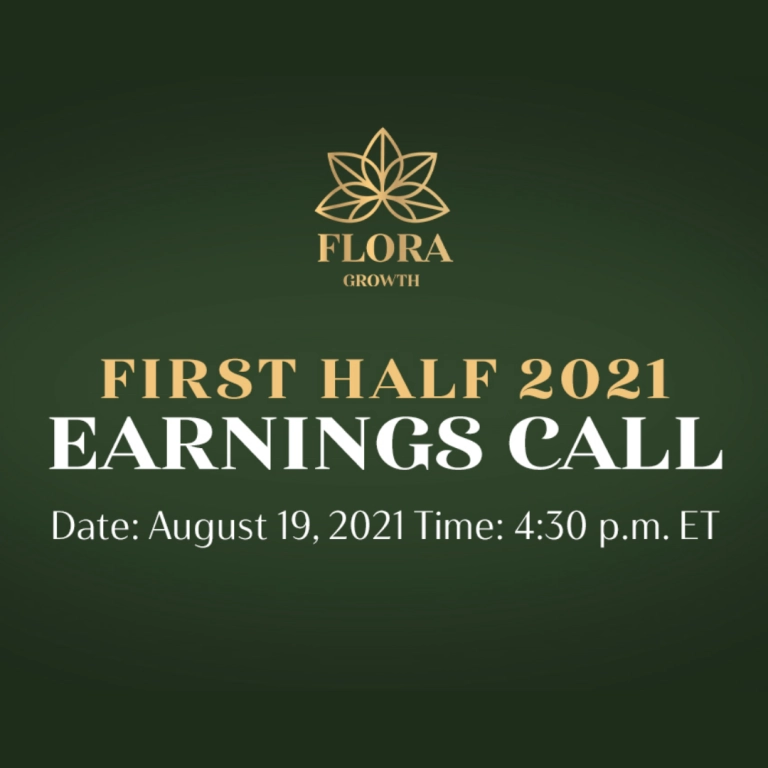 Flora growth to hold first half 2021 earnings call on august 19 2021 after market close